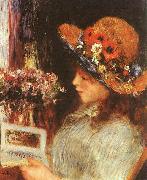 Pierre Renoir Young Girl Reading Germany oil painting reproduction